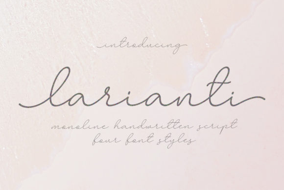 Discover the Charm of Larianti Monoline for Your Designs