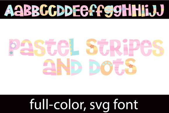 Discover the Sweet Charm of Pastel Stripes and Dots