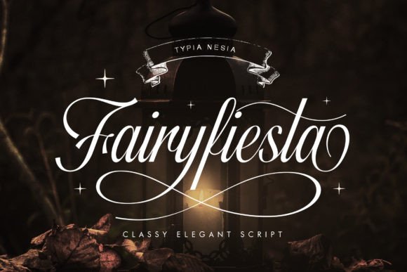 Fairyfiesta: Elegant Copperplate Script for Luxury Design