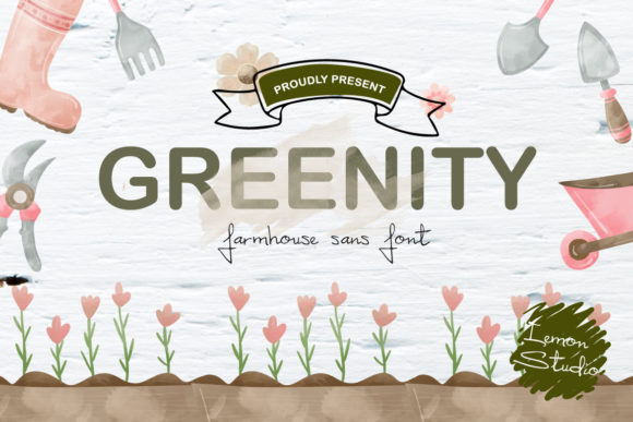 Greenity: A Farmhouse Sans Serif for Polished Design