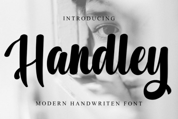 Handley: A Festive Typeface for Holiday Designs