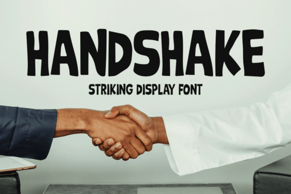 Handshake: A Striking Display Font for Bold Projects