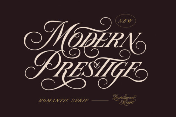 Modern Prestige: A Refined Script for Elegant Design