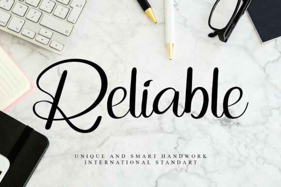 Reliable: A Font Designed for Elegance and Professional Touch