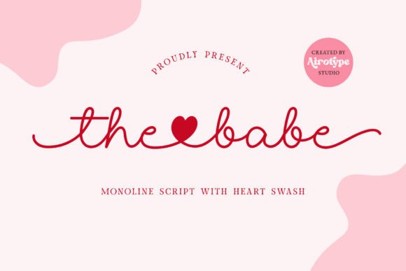 The Babe: A Handwritten Font with Heart