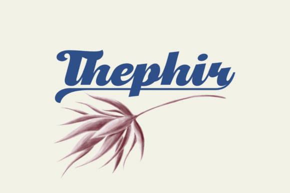 Thephir: A Handwritten Font That Elevates Your Designs