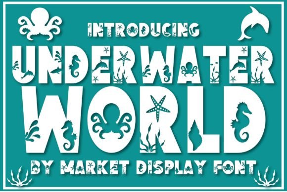 Underwater World: A Delightful Font for Playful Designs