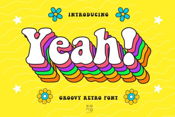 Yeah: A Bold Comic-Style Font That Grabs Attention